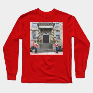 Nutcrackers guarding the door. Long Sleeve T-Shirt